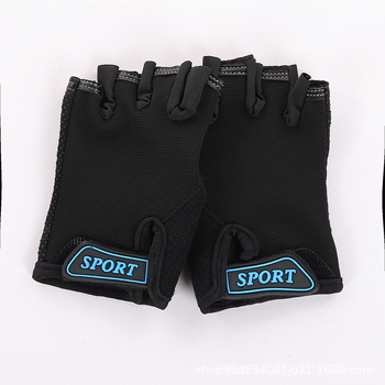 Bērnu riteņbraukšanas cimdi, puspirksta modelis, 6 gadi, sportam brīvā dabā, neslīdoši, plāni, pavasara-vasaras stils, multfilmas dizains, bez pirkstiem