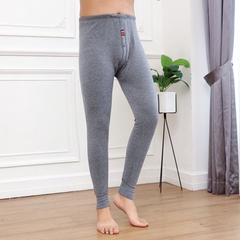 Ανδρικά παντελόνια από βελούρι φλις για θερμότητα, εφαρμογή που ακολουθεί τη σιλουέτα, παχύ ύφασμα 201–250 g/m²