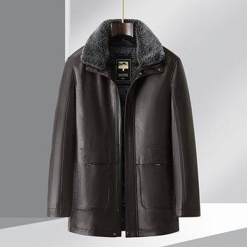 Žiemos poliesterio švarkas su apykakle, laisvu kirpimu, ilgos rankovės, užtrauktukas priekyje, 3D kišės