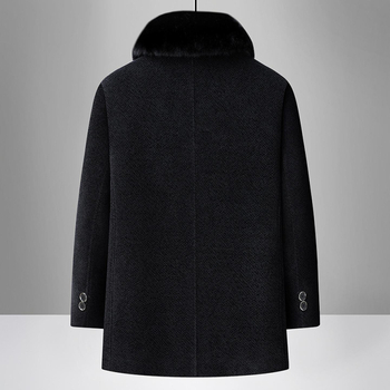 Vanjska jakna s flis podstavom, debela, kapuljača, stojeći ovratnik, džepovi na zip za odrasle muškarce