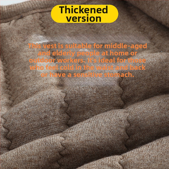 Kamellane villane vest, paks talvine soe riide, vaba lõige, 90% kamellavill