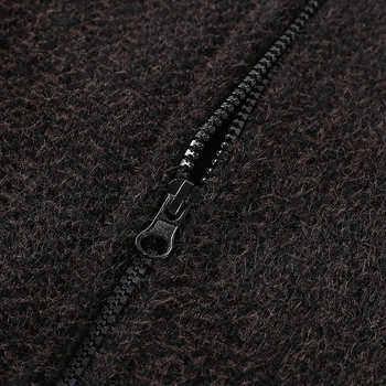 Vyrų žieminis paltas su stačiu kaklu, vienos eilės užsegimas, ilgos rankovės, įprastas ilgis