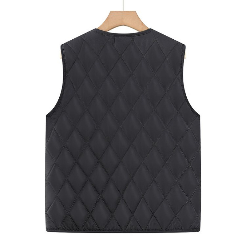 Žieminė išorinė liemenė vyrams su V kaklu, užsegimas vienu sagos, trimatės kišenės, lino mišinio audinys