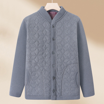 Vyrinė žieminė liemenė su aukštu kaklu, storu pamušalu, priekyje užtrauktuku ir 3D kišenėmis