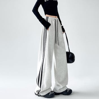 Dámske casual rovné nohavice s vysokým pásom, plná dĺžka, polyester-spandex, mikroelastické, bez žehlenia
