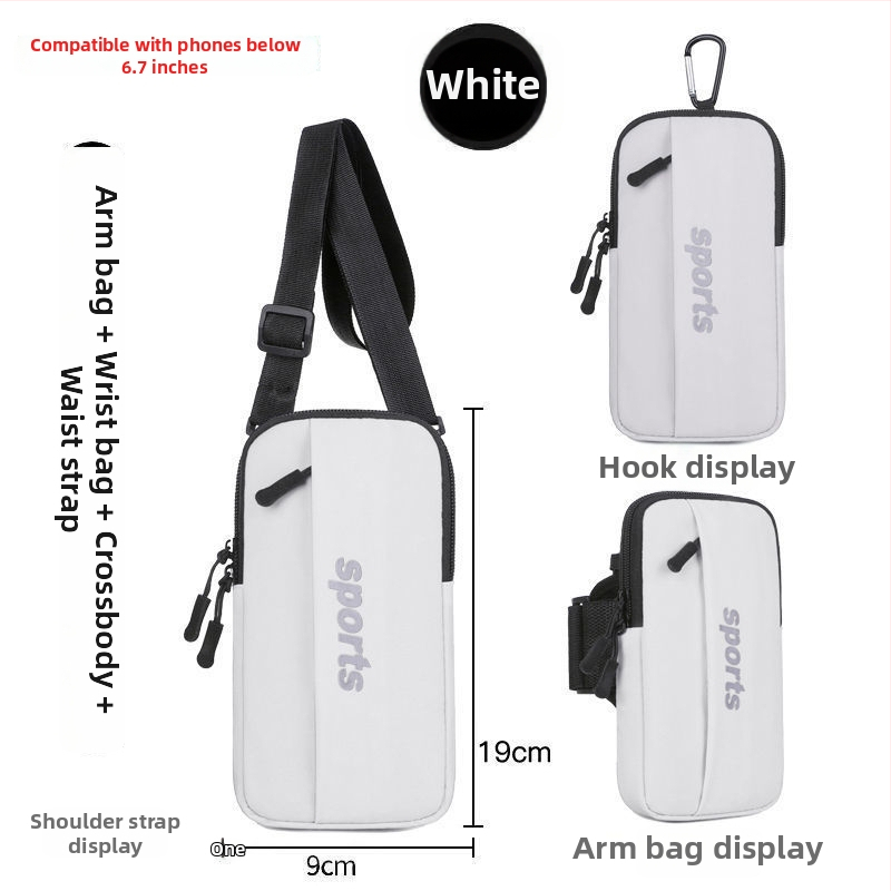 Huawei telefonam rokassoma – Universāla, PU materiāls, Daudzfunkcionāla, sportam (Arm bag; Cycling; PU; Unisex)