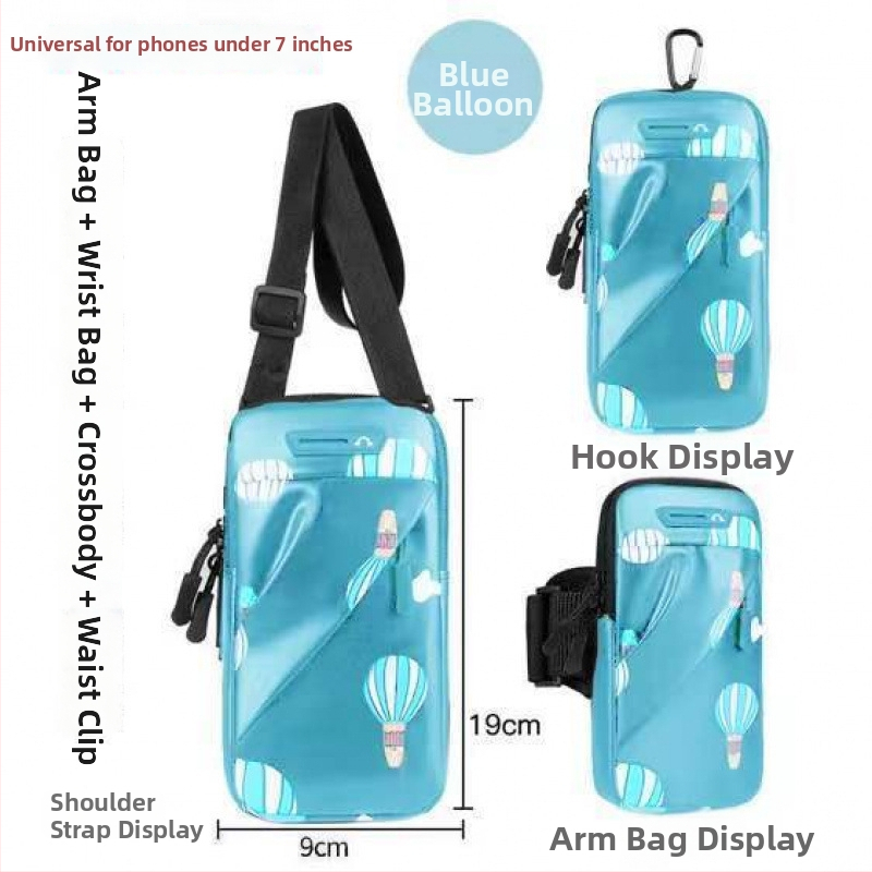 Huawei telefonam rokassoma – Universāla, PU materiāls, Daudzfunkcionāla, sportam (Arm bag; Cycling; PU; Unisex)