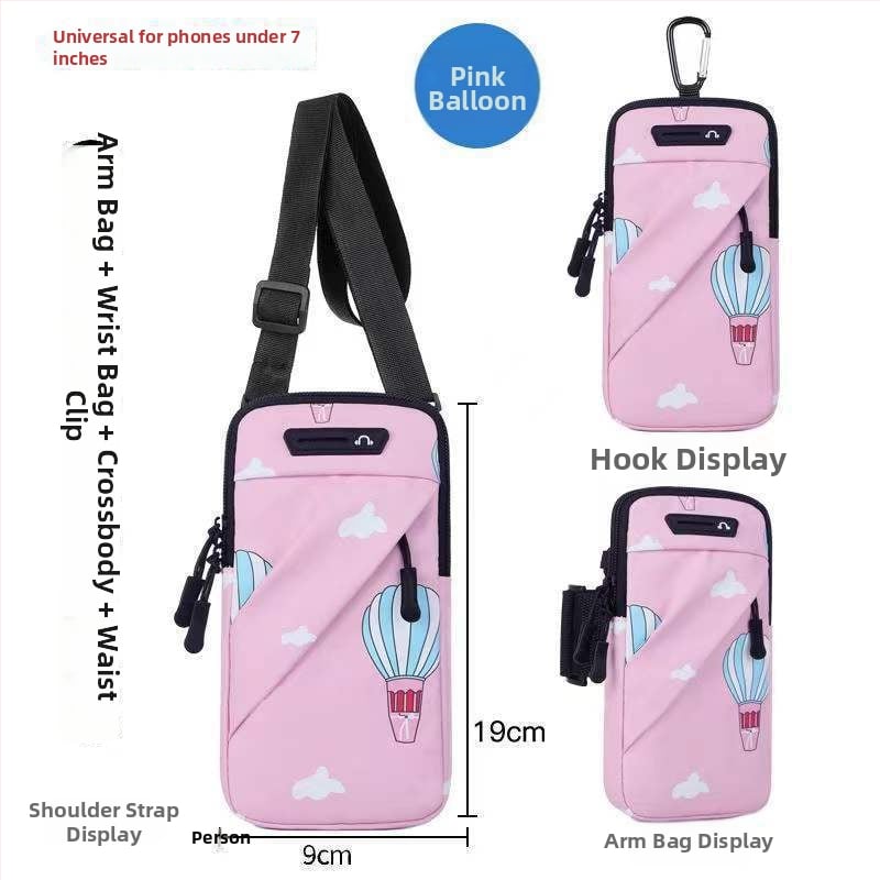 Τσάντα βραχίονα για Huawei κινητό - Unisex, PU Υλικό, Χιαστός Ιμάντας, Αθλητική χρήση σε εξωτερικούς χώρους (Unisex; PU υλικό; χιαστός ιμάντας; αθλητική χρήση σε εξωτερικούς χώρους)