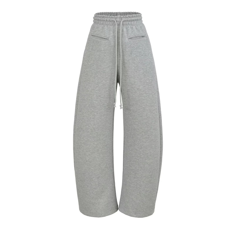 Dámske tepláky v štýle Scimitar, s elastickým pásom a šnúrkou, bavlna–spandex, voľný každodenný štýl