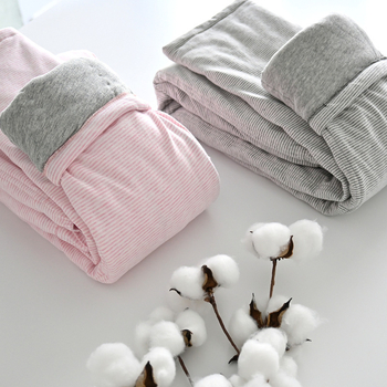 Naiste täispuuvillased termo püksid, 95% puuvillane sisaldus, puuvillane täidis, kitsas lõige, kirjanduslik retro stiil