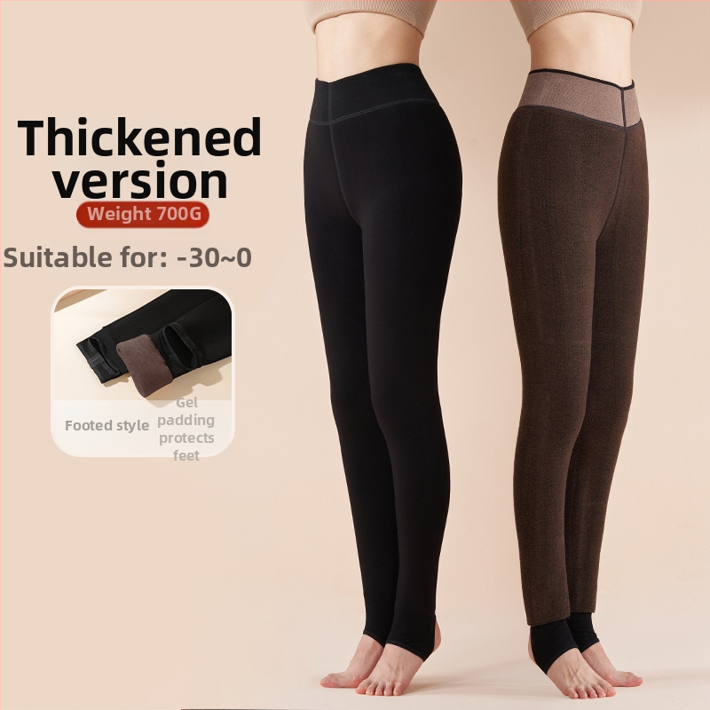 Naiste villase segu termpüksid ühes tükis, kõrge vöökoht, paks kudumine, soe talveks