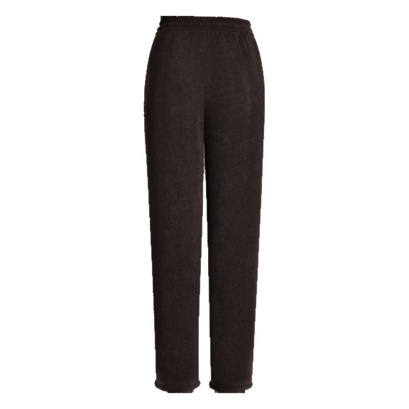 Moteriški aukšto juosmens tiesūs keliai, kasmiras mišinys 95%+, mikroelastika, ruduo 2024