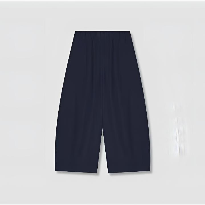 Casual Chenille ravne hlače, visokim strukom, gradski stil, zima 2025