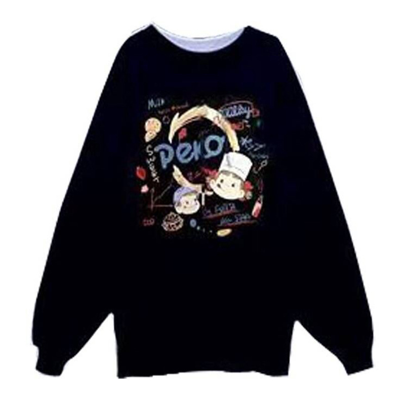 Trudnički set: top i hlače od pamuka, labav kroj, dugi rukavi, 80–90% pamuka, jesenski japansko-korejski casual stil