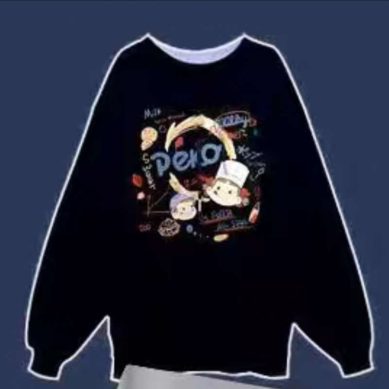 Trudnički set: top i hlače od pamuka, labav kroj, dugi rukavi, 80–90% pamuka, jesenski japansko-korejski casual stil