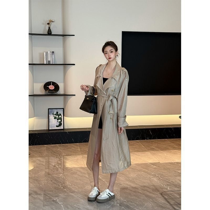 Ženski kardigan s UV zaštitom, A-kroj, dugi rukav, 95% poliester, proljeće 2025