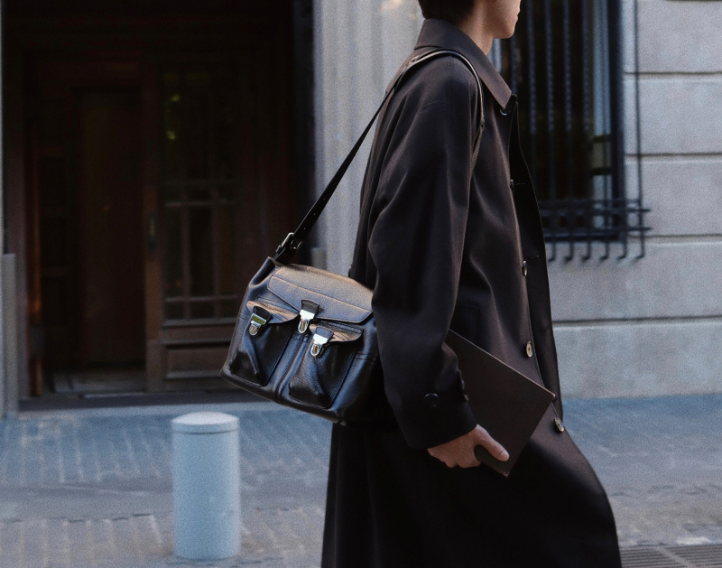 Muški kaput, korejskog stila, raglan rukavi, srednja duljina