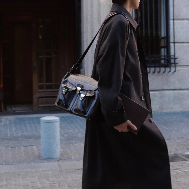 Muški kaput, korejskog stila, raglan rukavi, srednja duljina