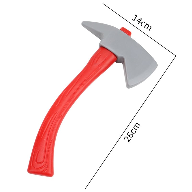 Σετ ρόλων πυροσβέστη για παιδιά: νεροπίστολο, κράνος και σακίδιο με εξαγόμενο πίσω χώρο, προσομοιωμένος πυροσβεστήρας (κατασκευή από πλαστικό) για ηλικίες 4–6 ετών