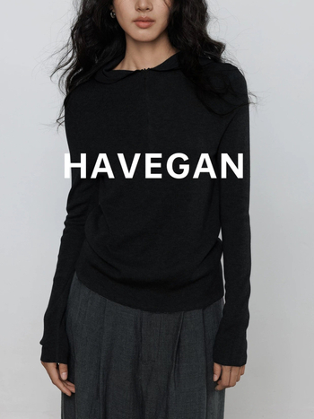 Ženski kapučasti pleteni top od vune, dugi rukavi, jednobojna boja, ležerni japansko-korejski stil