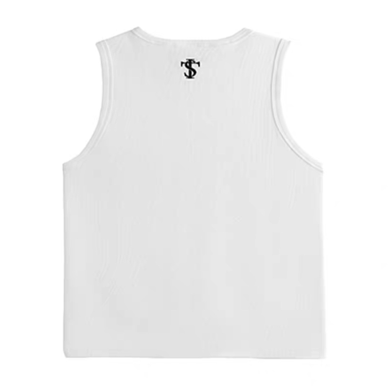 Fitted bez rukava vanjska majica, vanjski T‑shirt, jednobojna poliester smjesa, s gornjim šavom i džepom slip
