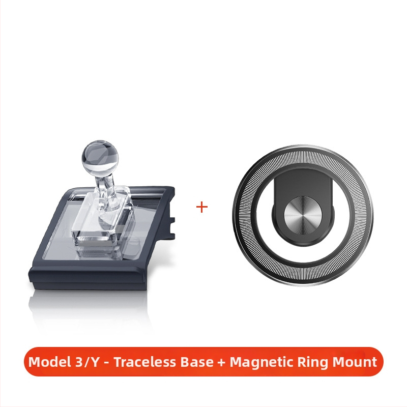 Tesla suderinamas telefono laikiklis oro ventiliui – Snap-On montavimas, prekė YZ