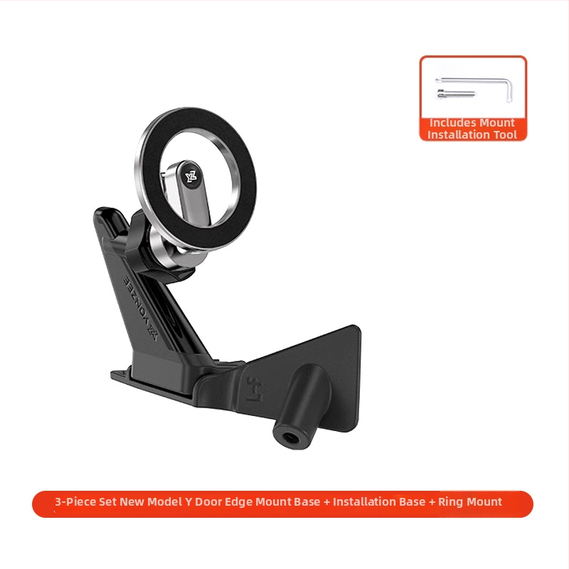 Tesla suderinamas telefono laikiklis oro ventiliui – Snap-On montavimas, prekė YZ