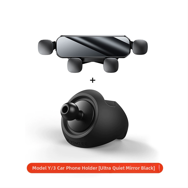 Tesla suderinamas telefono laikiklis oro ventiliui – Snap-On montavimas, prekė YZ