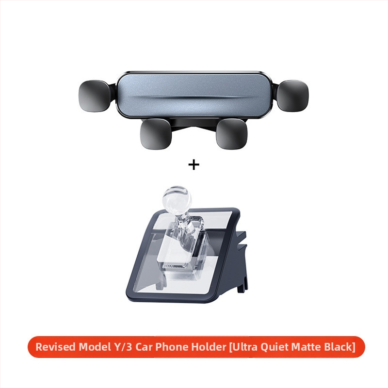 Tesla suderinamas telefono laikiklis oro ventiliui – Snap-On montavimas, prekė YZ