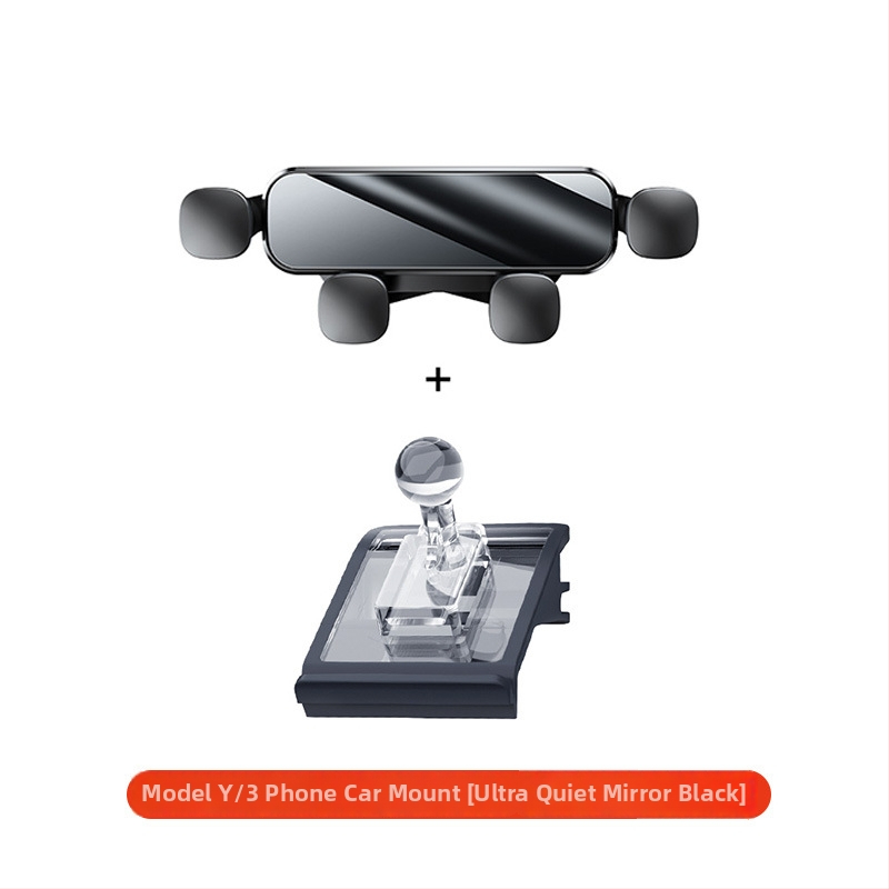 Tesla suderinamas telefono laikiklis oro ventiliui – Snap-On montavimas, prekė YZ