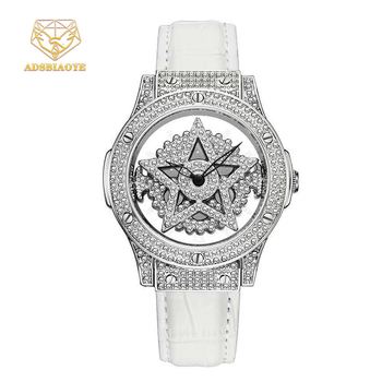 Γυναικείο PU Quartz ρολόι με κάσα και λουρί PU, αναλογικό καντράν με αριθμούς, αδιάβροχο 30 m, μοντέλο Time Comes and Turns