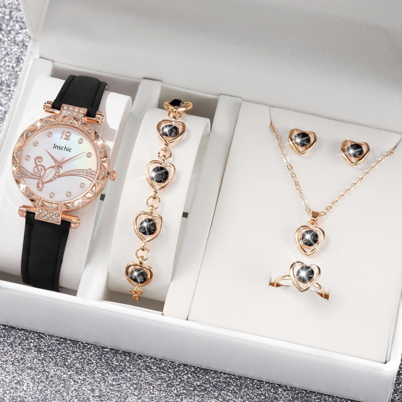 Γυναικείο ρολόι quartz με καντράν με μουσικές νότες, μηχανισμός Miyota 618, περίβλημα από κράμα, λουράκι από συνθετικό δέρμα, αναλογικός δείκτης