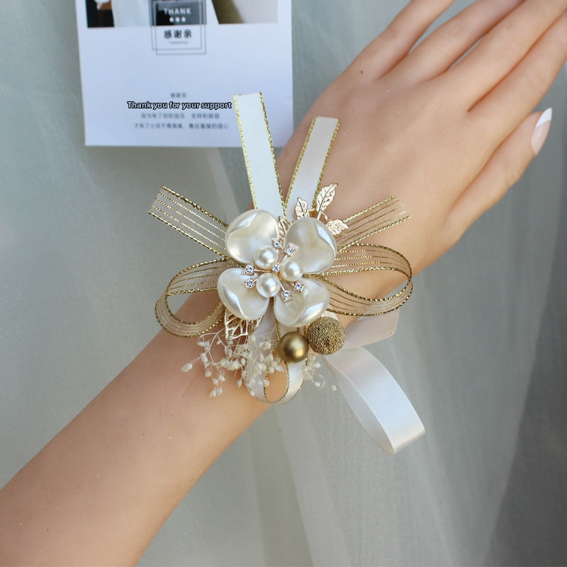 Vestuvėms skirta žiedinė apyrankė — miško stiliaus korėjietiškas šviežumas, nuotakai ir jaunikiui, dovana klasiokui