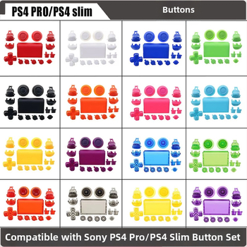 PS4 Pro joystikų ir mygtukų rinkinys (YX-472) – suderinamas su PS4 Pro / PS4 Slim, 17 g, naujas