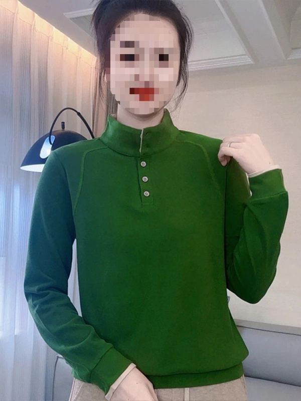 Dvostrani velur hoodie majica s kapuljom, dugi rukavi, poluturtleneck, ravni kroj, poliester 30–50%