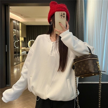 Ženski chenille hoodie džemper sa spandeksom, kapuljom, rukavi u stilu princeze, okrugli izrez, za jesen i zimu