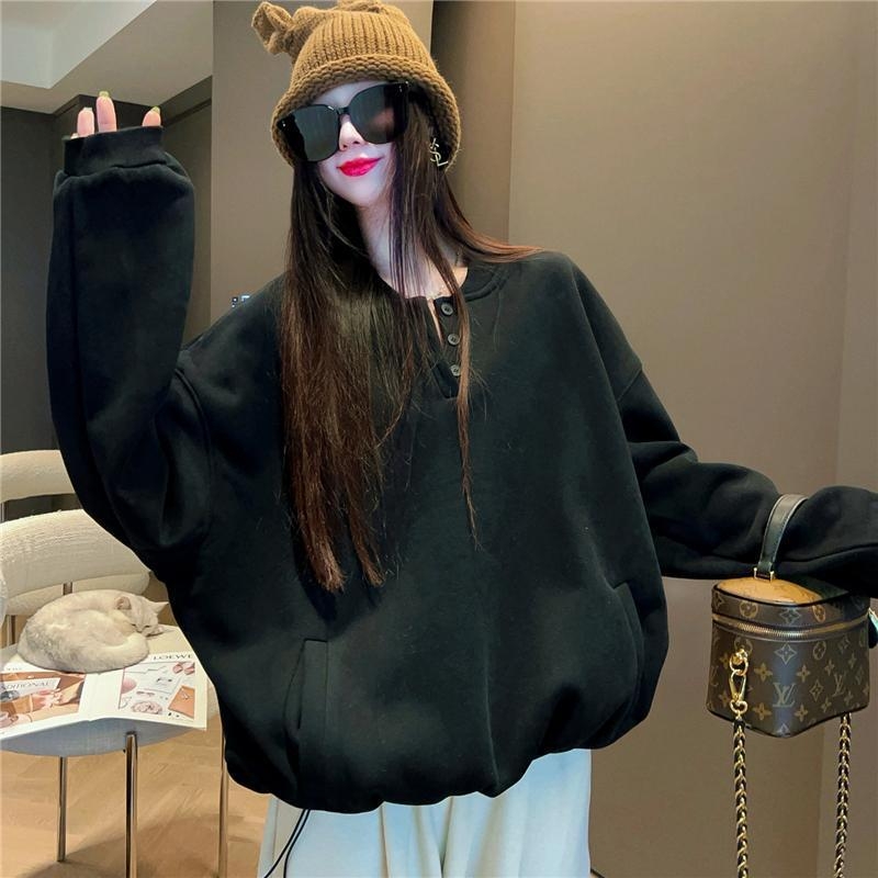 Ženski chenille hoodie džemper sa spandeksom, kapuljom, rukavi u stilu princeze, okrugli izrez, za jesen i zimu