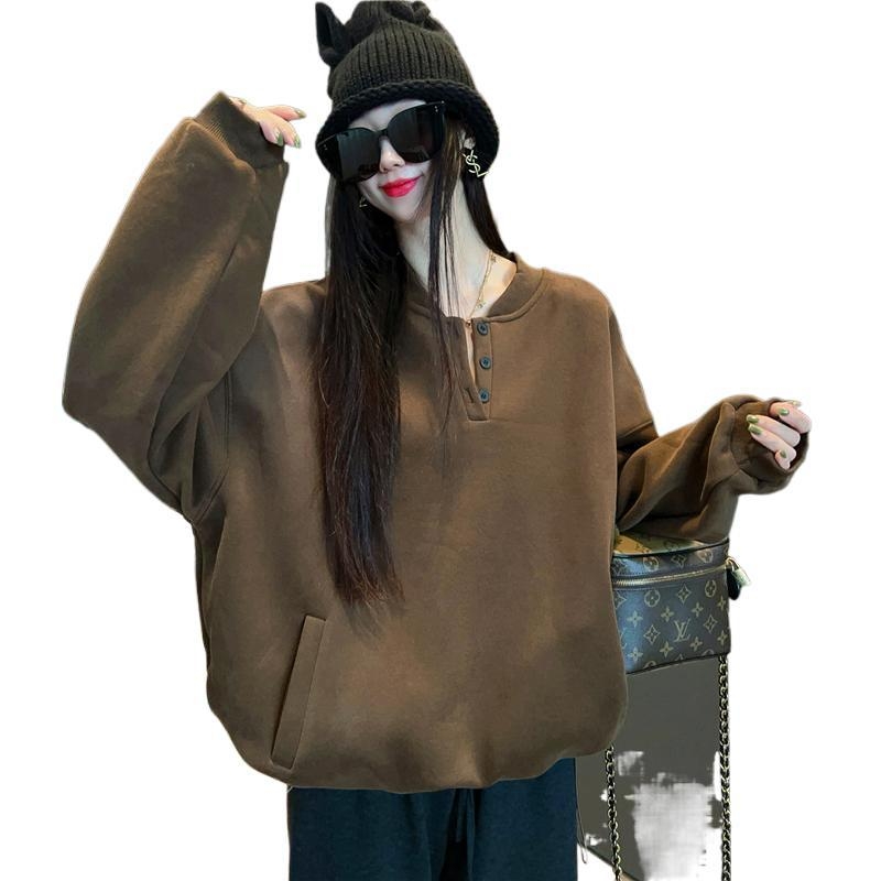 Ženski chenille hoodie džemper sa spandeksom, kapuljom, rukavi u stilu princeze, okrugli izrez, za jesen i zimu