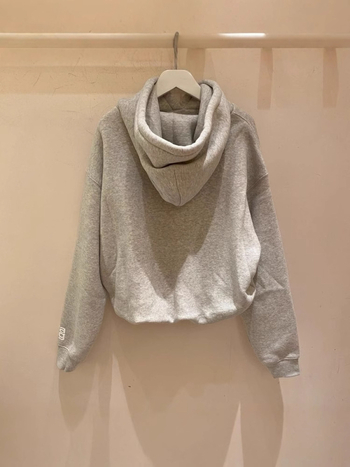 Ανδρικό βαμβακερό φούτερ με κουκούλα – Κορεάτικου στυλ, ευρύχωρη γραμμή, πουλόβερ, 96%+ βαμβάκι, 300 g/m²