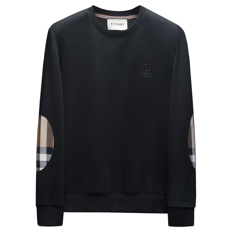 Muški slim-fit flis džemper s visokim ovratnikom, Ramie Odell materijal, kardigan stil