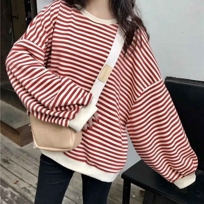 Mikina/fleece pulover s abstraktnim uzorkom, modalno vlakno, dugi rukav, stojeći ovratnik