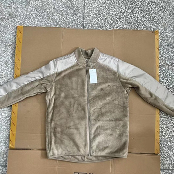 Jakna od flisa, kordurij tkanina, podstava coral fleece, stil kardigan, 30-50% perja, uniseks