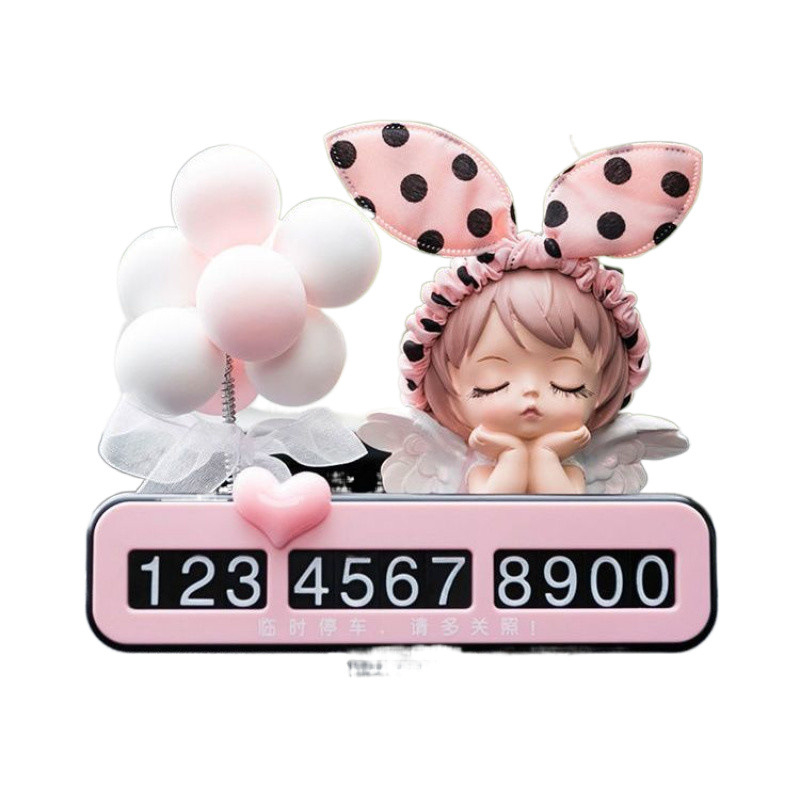 Chiweng Privremena pločica za parkiranje autom – Plastika, bez prilagođavanja, skriveni nosač