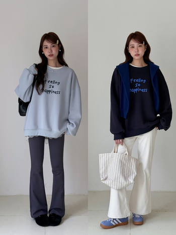 Φούτερ με κουκούλα και εκτύπωση κορεατικών γραμμάτων, χαλαρή γραμμή, γυναικείο χειμερινό μακρυμάνικο τοπ, 95% βαμβάκι