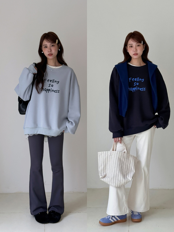 Φούτερ με κουκούλα και εκτύπωση κορεατικών γραμμάτων, χαλαρή γραμμή, γυναικείο χειμερινό μακρυμάνικο τοπ, 95% βαμβάκι