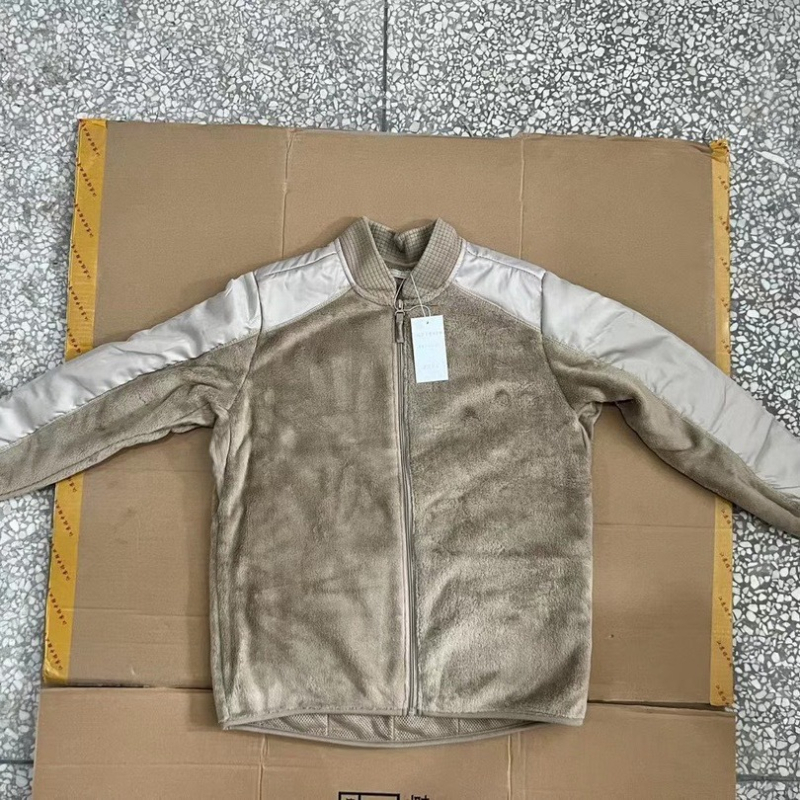 Unisex komplet Corduroy fleece jakna i hlače za zimu, sadržaj baršuna 30-50%, podstava od baršuna