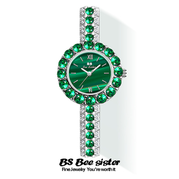 BS bee sister FA1698 Ženski satovi – Jednostavan i elegantan INS stil, Singapore originalni mehanizam (377), promjer brojčanika 25 mm, debljina 7 mm, vodootpornost 10 m, prikaz: kazaljke i brojevi