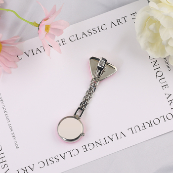 Ceas pentru asistentă medicală cu indicator luminos, afișaj tip indicator, mișcare electronică, carcasă din aliaj de zinc, curea din aliaj