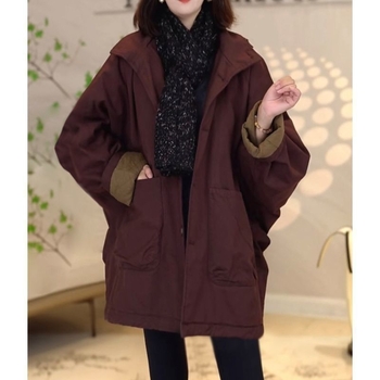 Pamučni kaput s punom od pamuka i spandeksa, kratka duljina ≤40 cm, bez rukava, polo ovratnik, labav kroj