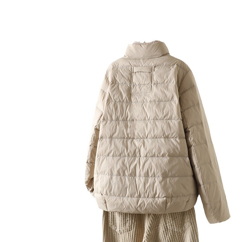 Női pamut-párnázott kabát akril töltővel, poliészter külső, normál hosszúságú, hosszú ujjú